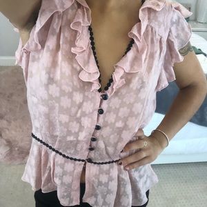 Cute and flowy business top
